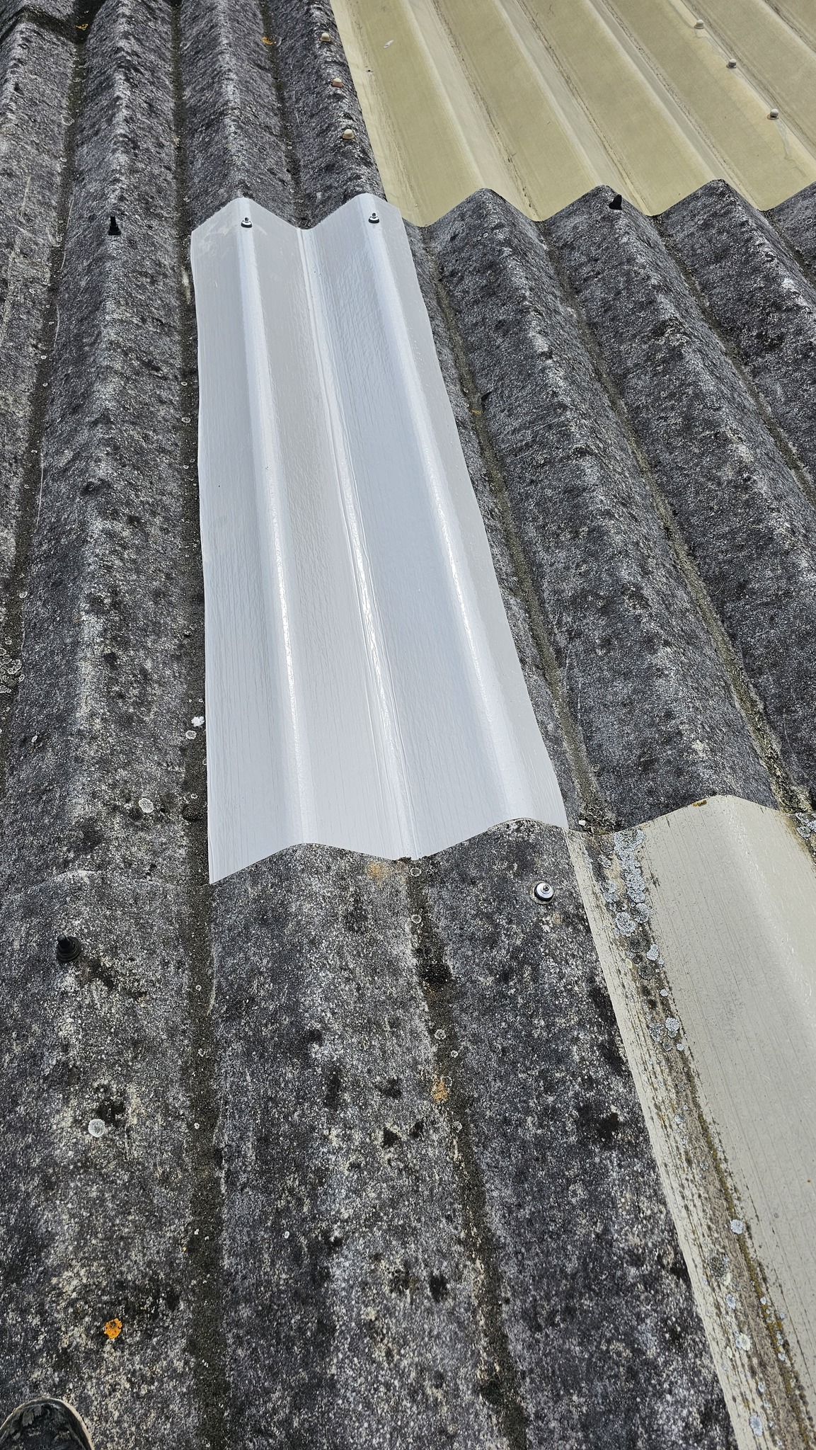 Gutter clearance to a factory and warehouse roof in West Sussex