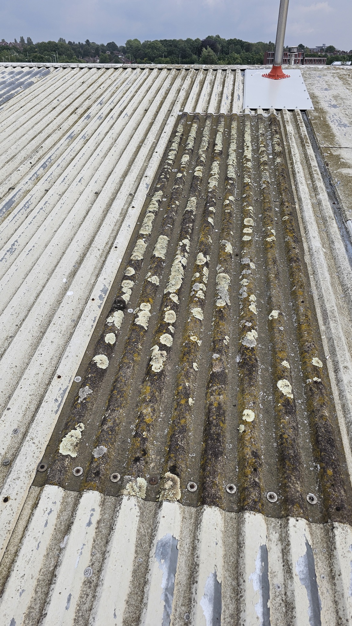 Rooflight repairs and Roof repairs to a storage Unit roof in Kent