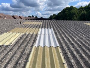 work to an industrial unit in Liphook Hampshire