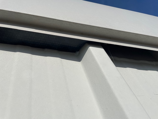Roof leak repairs work to a warehouse in Totton, Southampton, Hampshire.