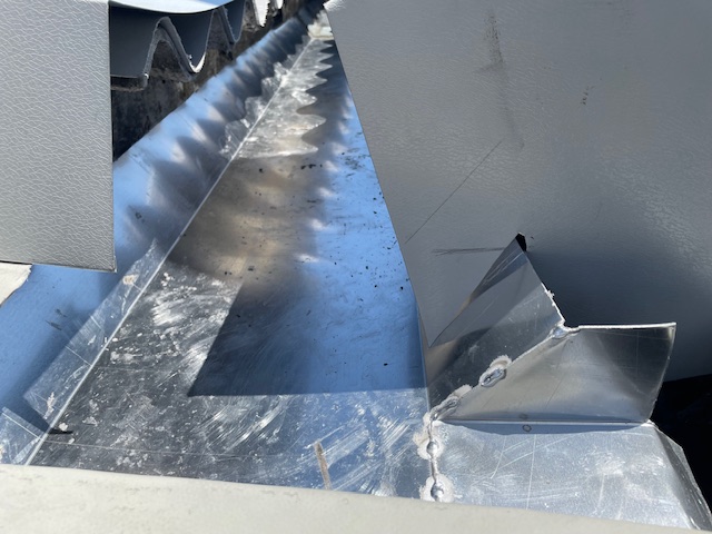 repairs to a Warehouse roof in Ash Vale, Aldershot, Hampshire
