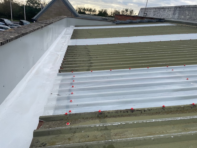 Roof repairs to a roof in Hastings, East Sussex